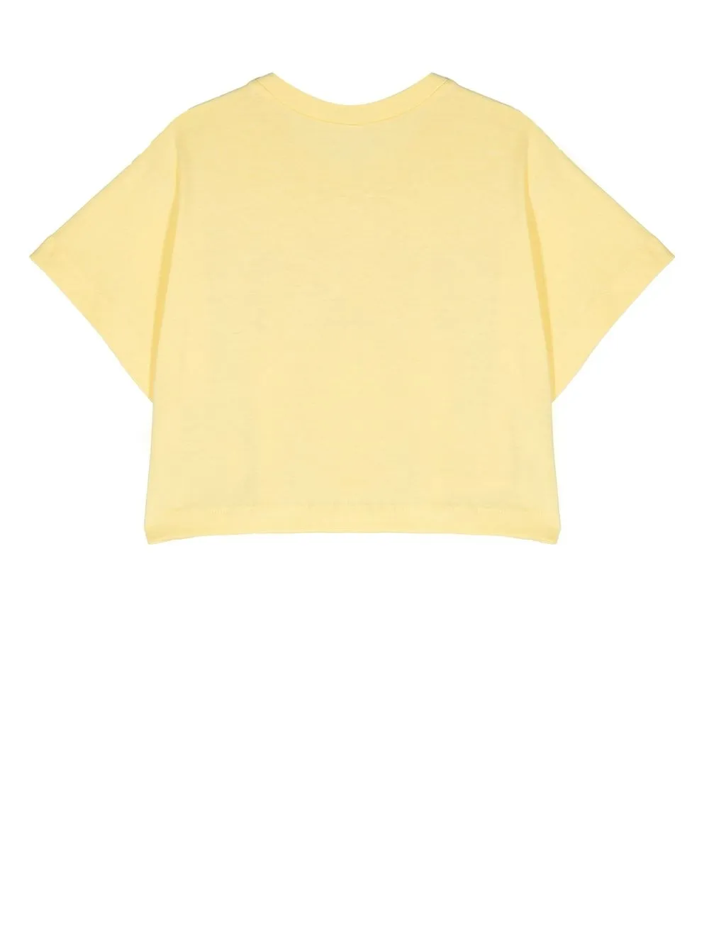 nº21kids Nº21 Kids T-shirt met logoprint - Geel