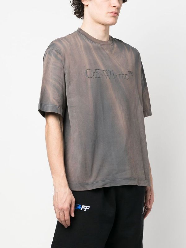 Off-White Gradient Effect short-sleeved T-shirt - Farfetch