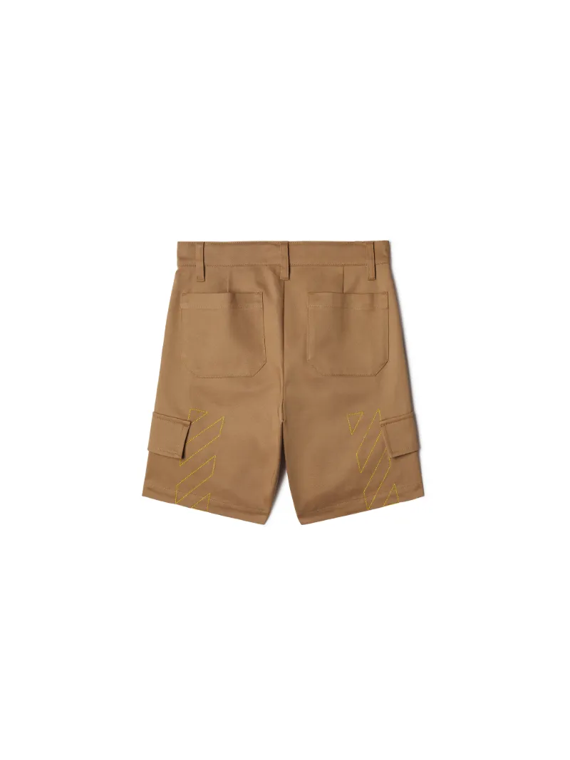 Helvetica Diag Work Short