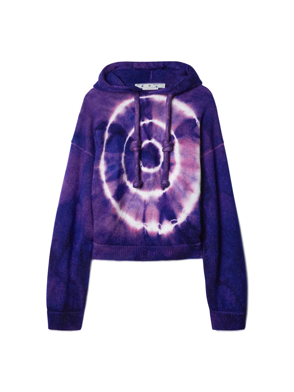 Tie Dye Mohair Skate Hoodie