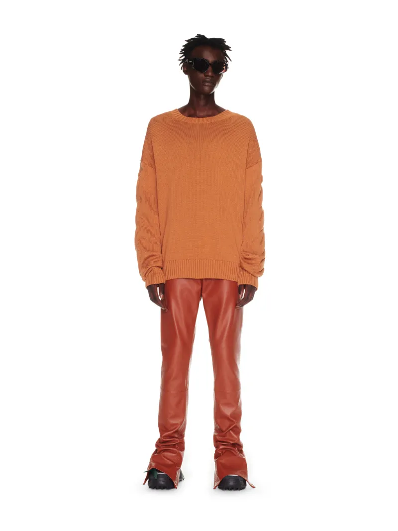 3D Diag Knit Crewneck