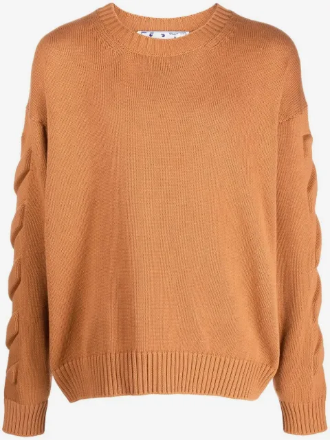 Off-White 3D Diag crewneck jumper