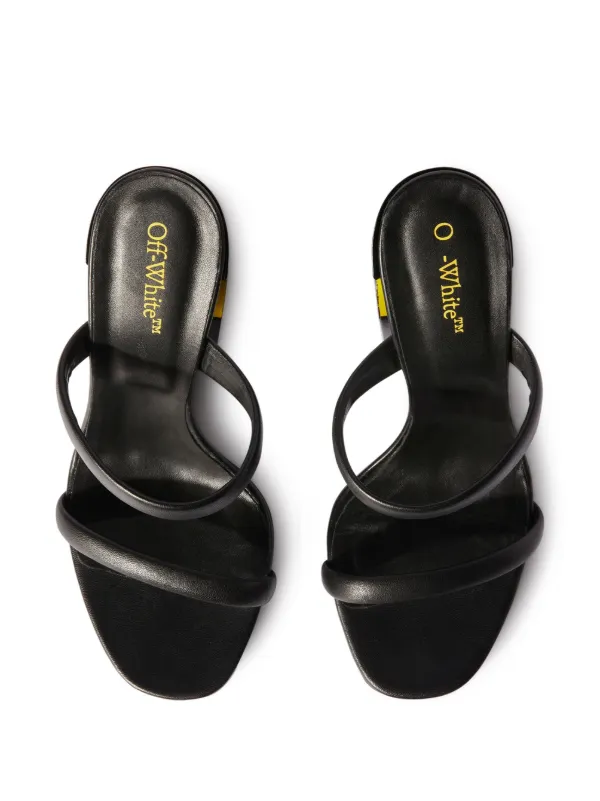 Off-White Pop Meteor cut-out Sandals | Black | FARFETCH