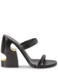 Off-White Pop Meteor cut-out mules - Black