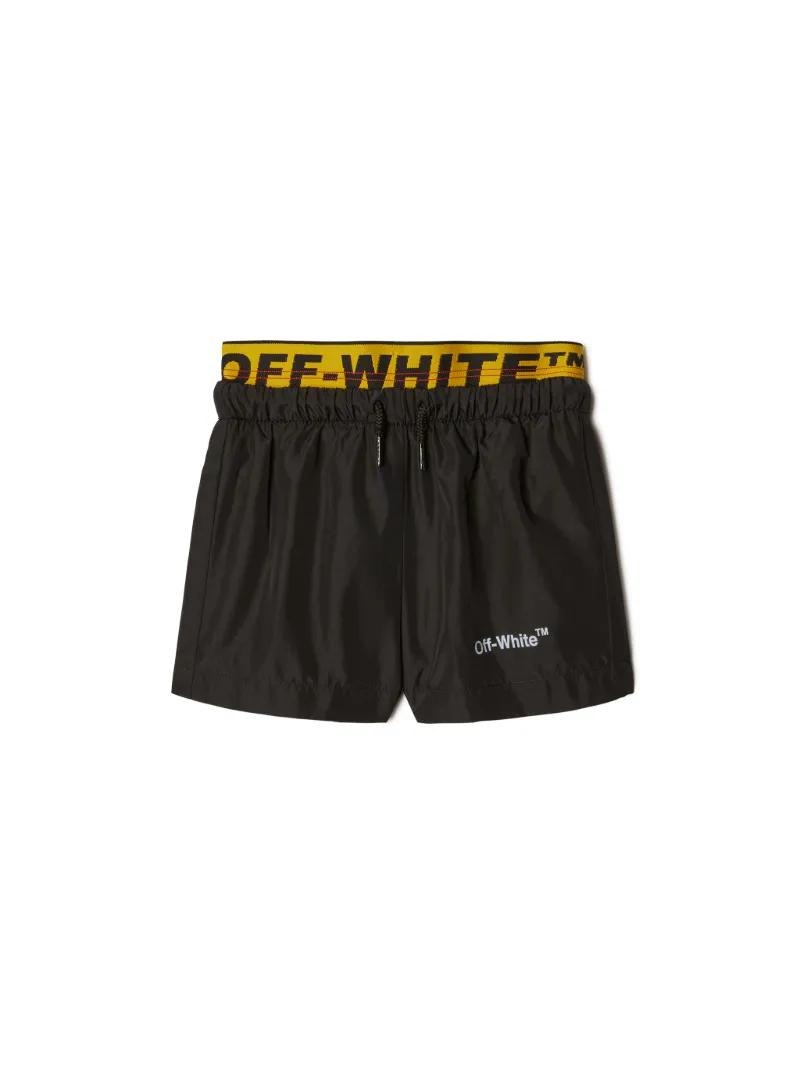 Badeshorts mit Logo