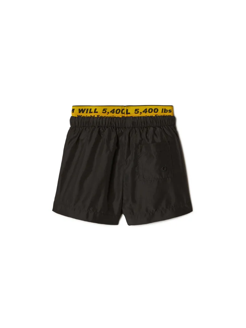 Badeshorts mit Logo