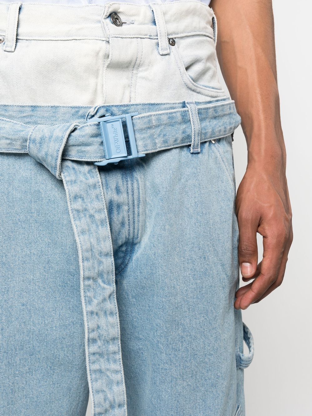 Off-White wide-leg Jeans - Farfetch