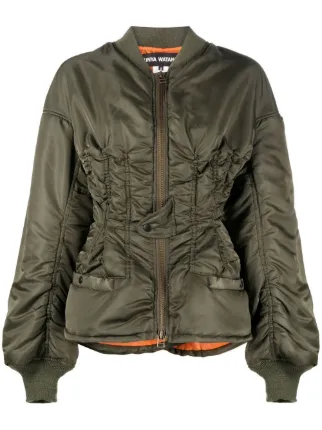 Peplum hot sale bomber jacket