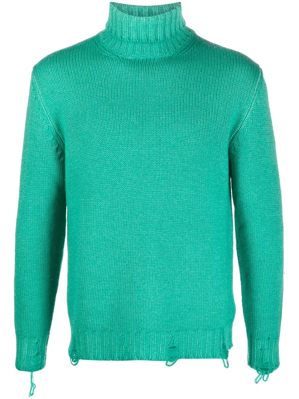 

PT Torino roll-neck virgin-wool jumper - Green