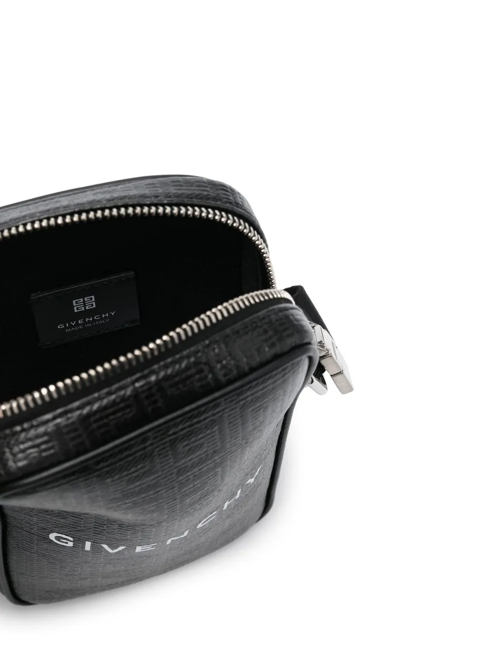 Givenchy Messengertas met logo-reliëf Zwart