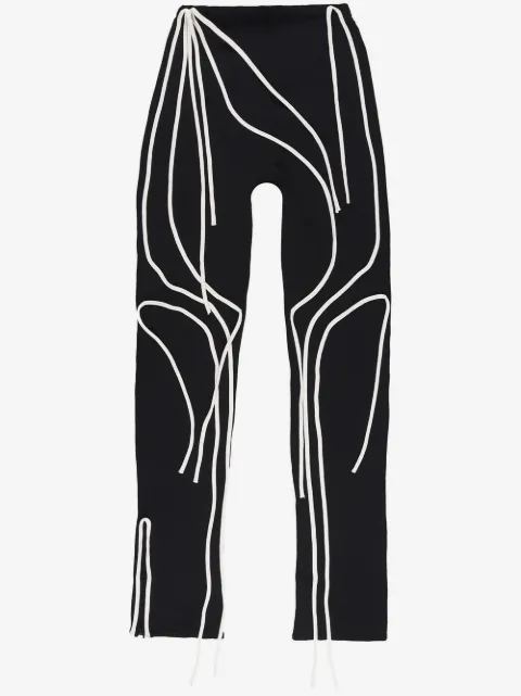 Ottolinger pantalones con ribete en contraste