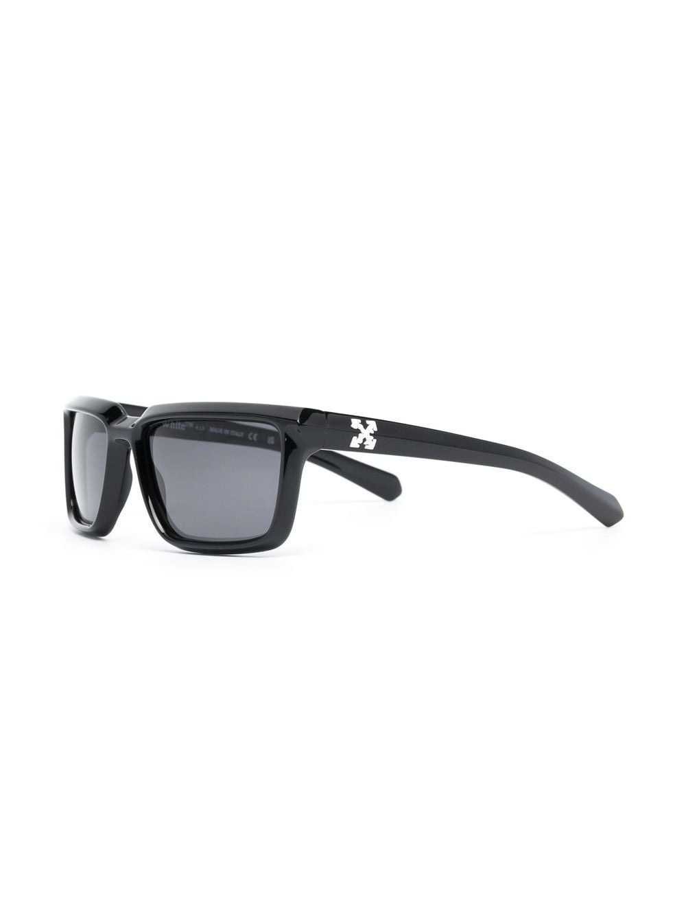 Shop Off-white Portland Oversized Sunglasses In Black