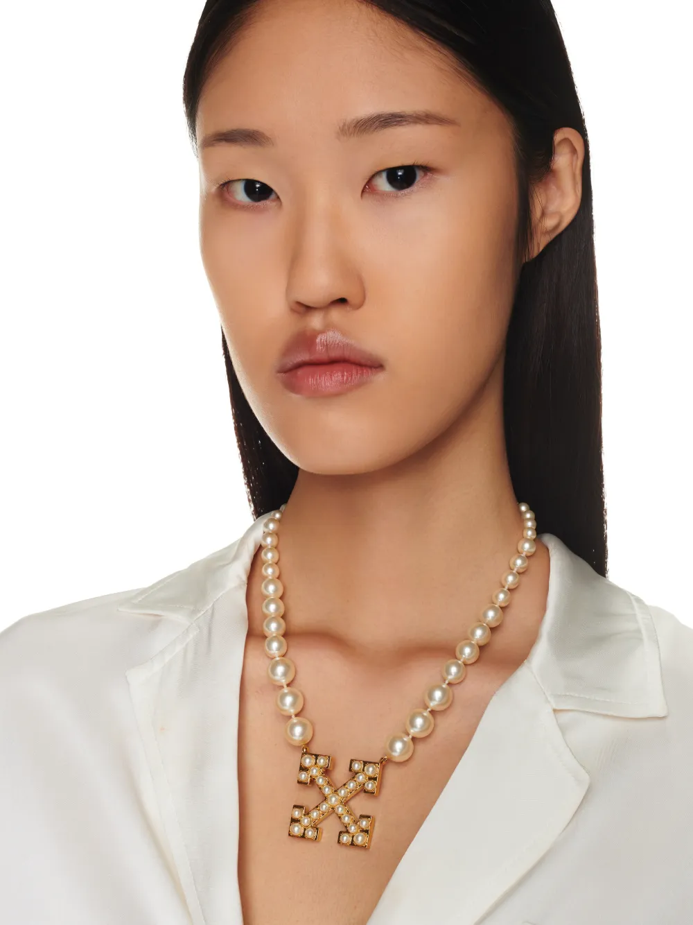 Collana Pavé con perle