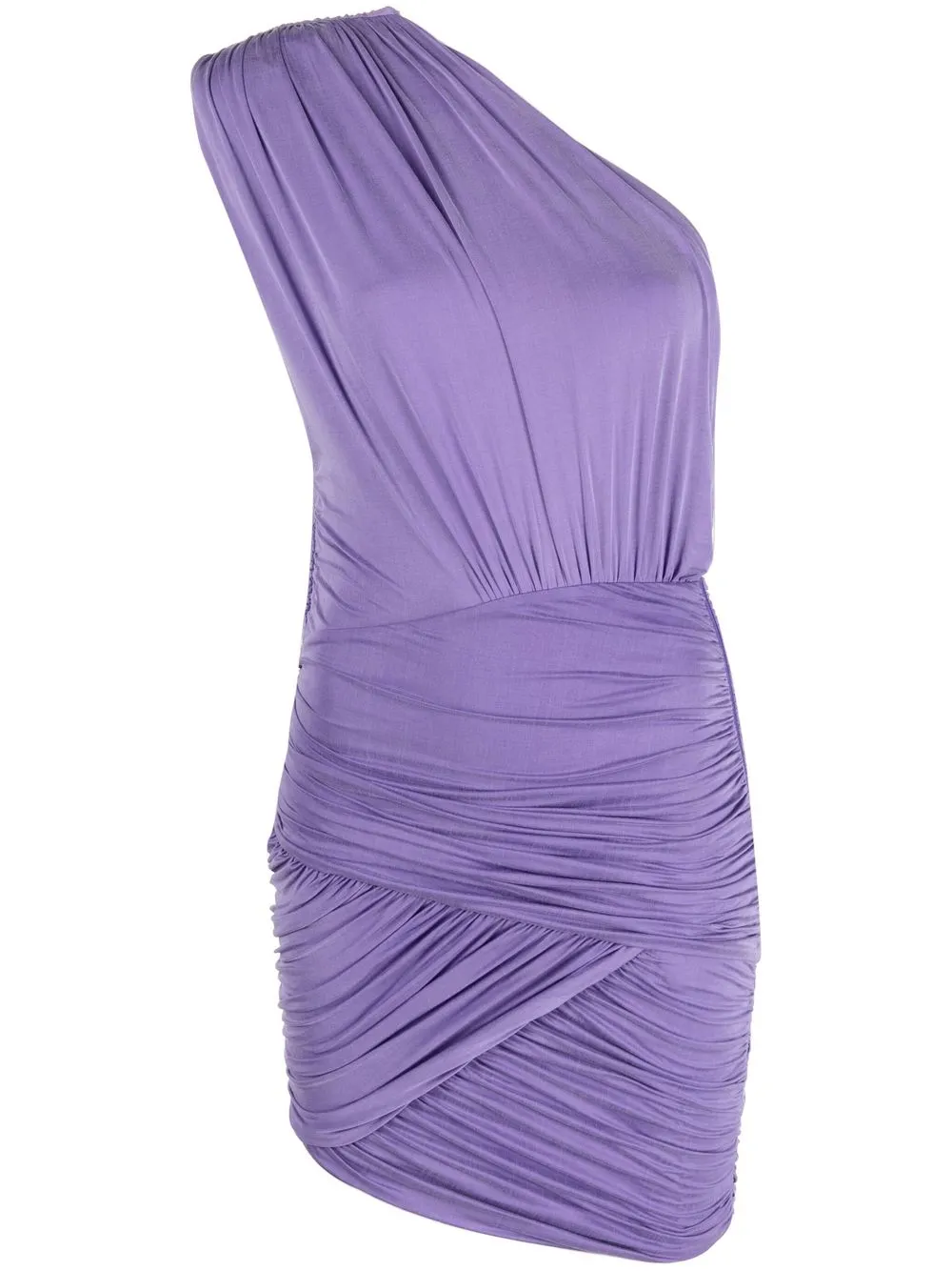 

Elisabetta Franchi one-shoulder mini dress - Purple