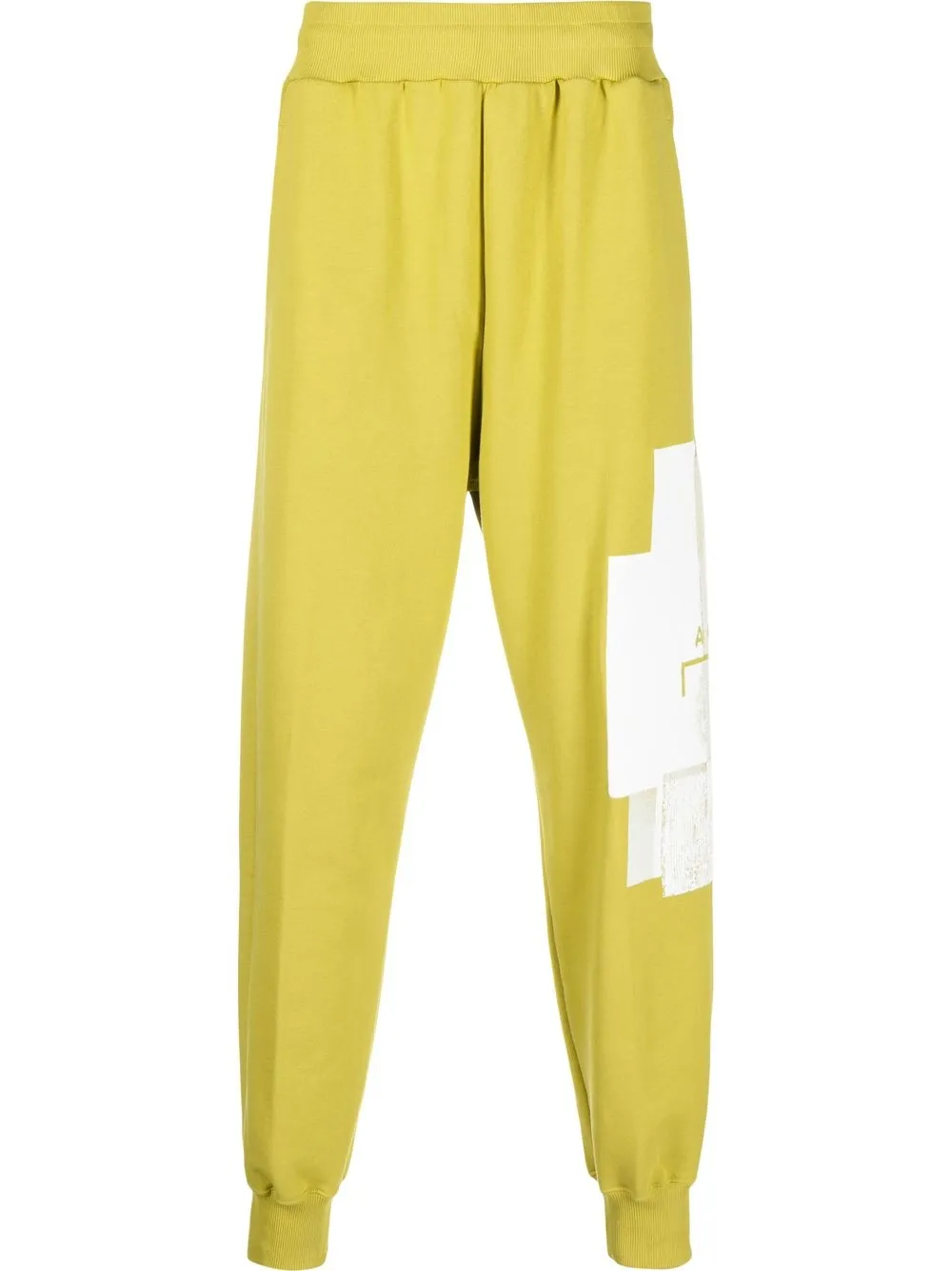 

A-COLD-WALL* Brutalist logo-patch track pants - Green