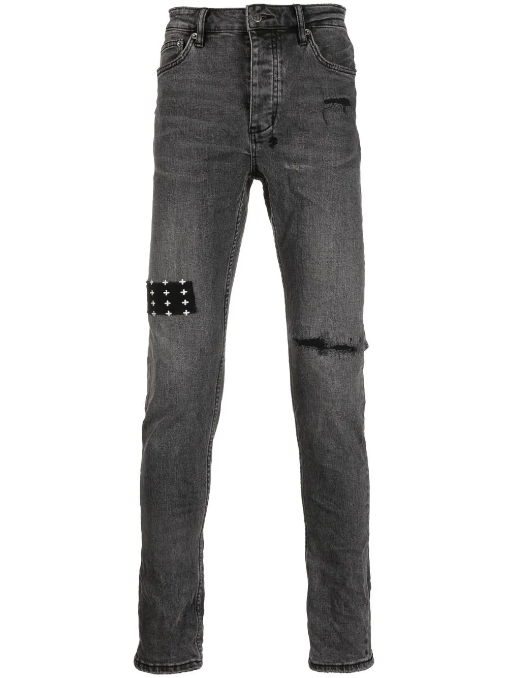 

Ksubi distressed skinny jeans - Black