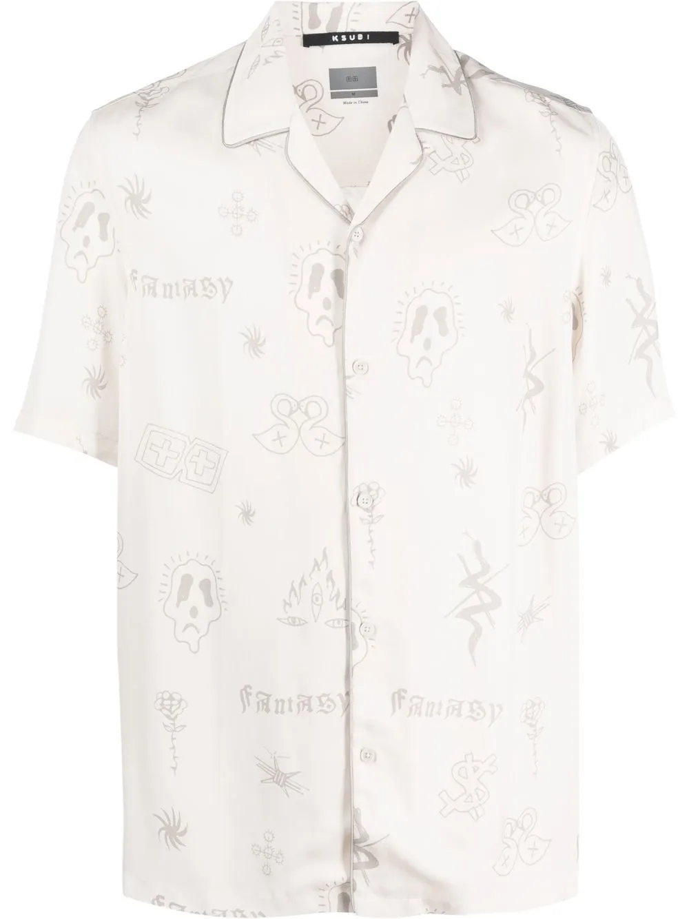 

Ksubi Stik n Poke Resort short-sleeve shirt - Neutrals