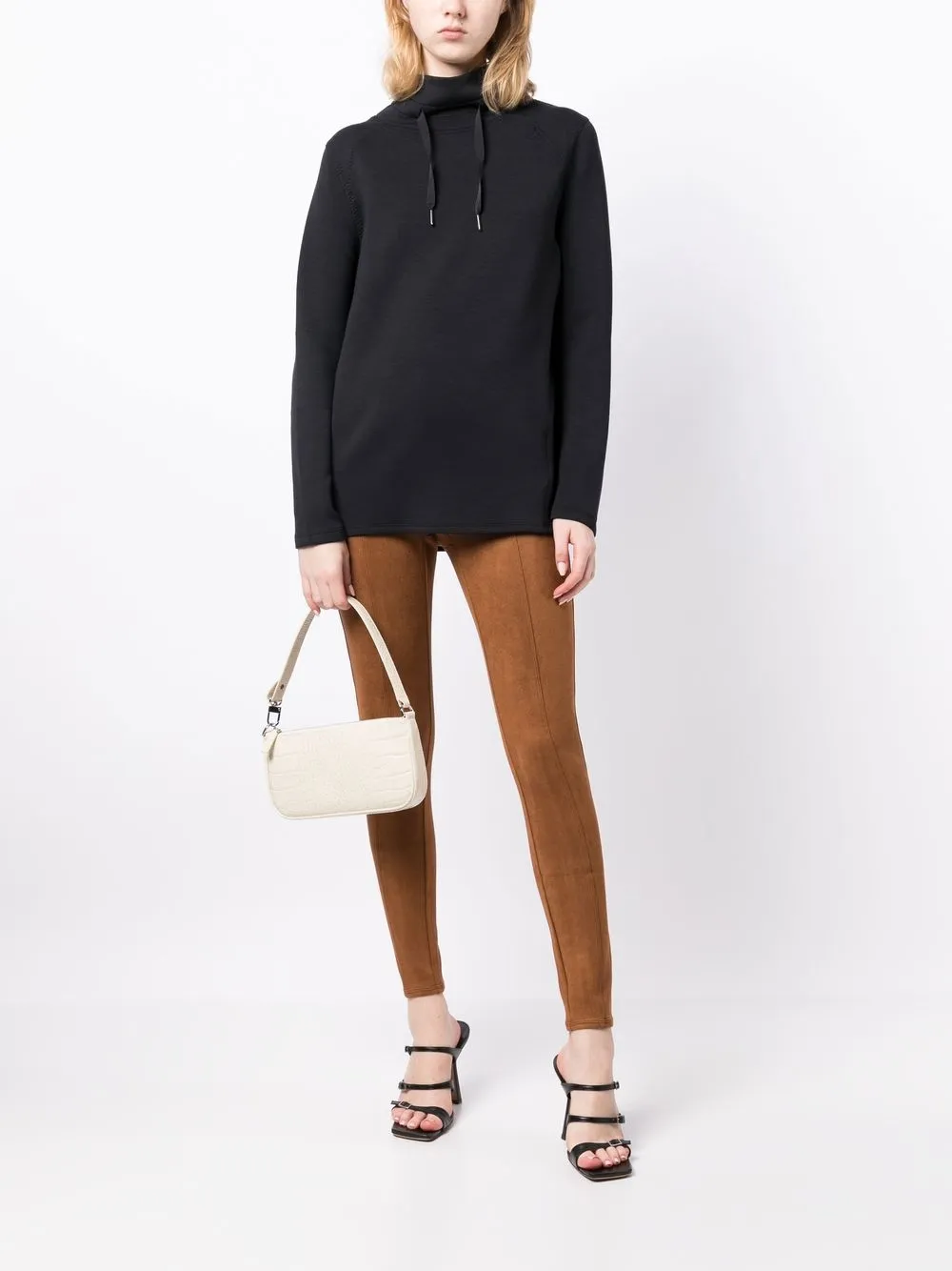 SPANX Trui met trekkoord - Zwart