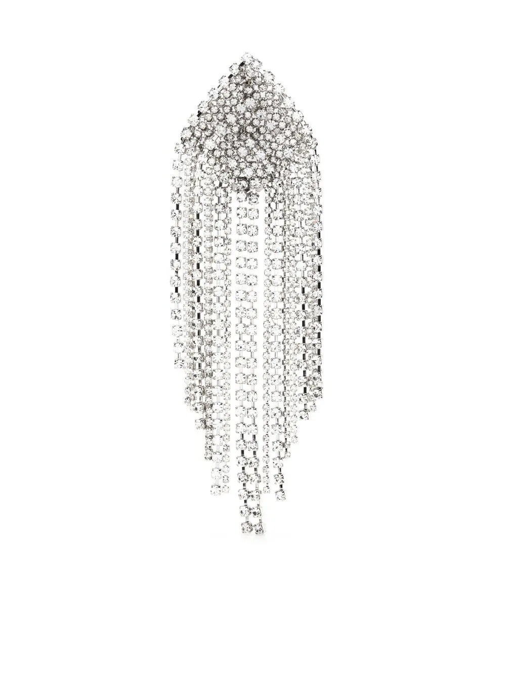 

Alexandre Vauthier Cascade crystal earrings - Silver