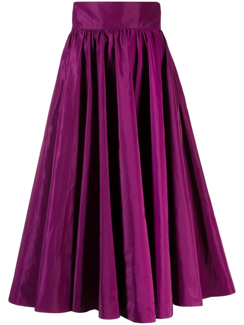 Blanca Vita Grevillea pleated maxi skirt - Pink