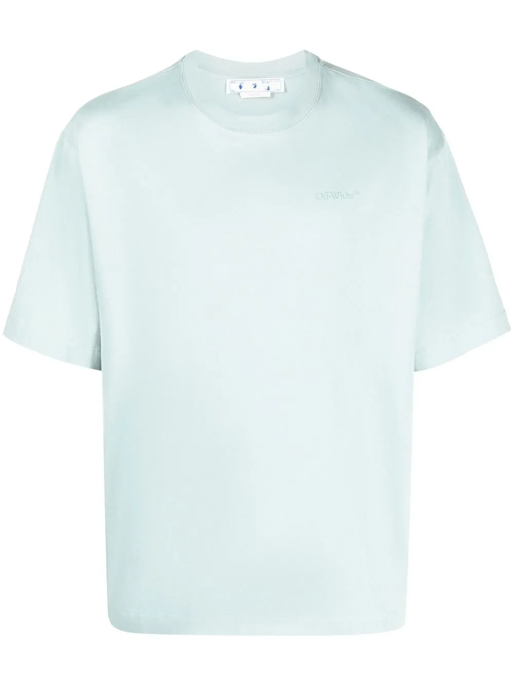 

Off-White playera con logo estampado - Azul