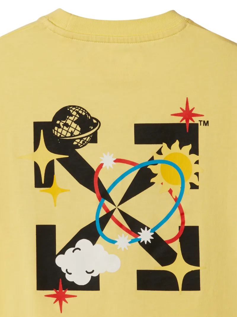 Kurzärmeliges Off Planets T-Shirts