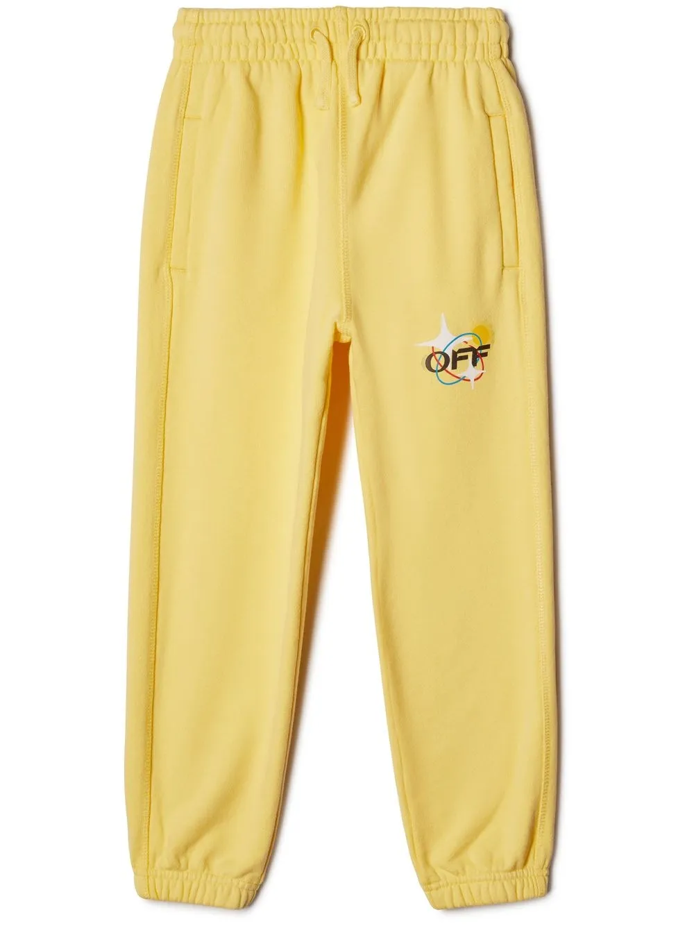 

Off-White Kids pants con estampado Off Planets - Amarillo