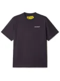 Off-White Kids Mushrooms organic cotton T-shirt - Blue