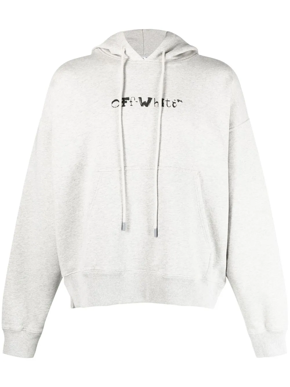 

Off-White hoodie con estampado gráfico - Gris