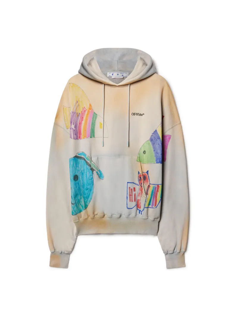 Cartoon Boxy Hoodie