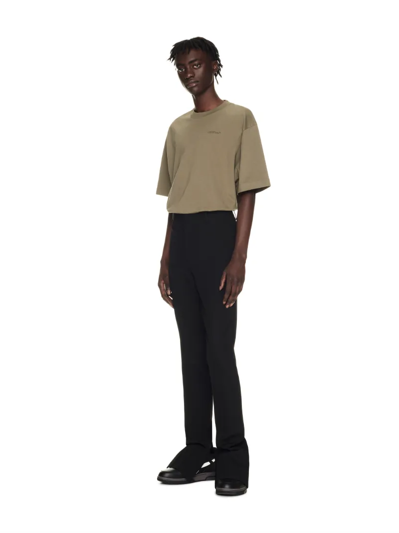 Pantaloni super skinny in lana