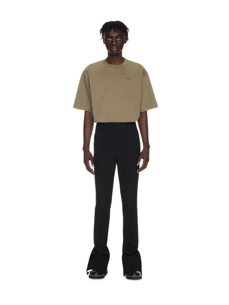 Pantaloni super skinny in lana