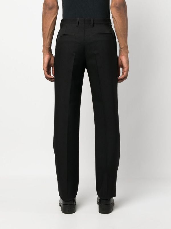 OffWhite Paper Clip slimcut Trousers  Farfetch