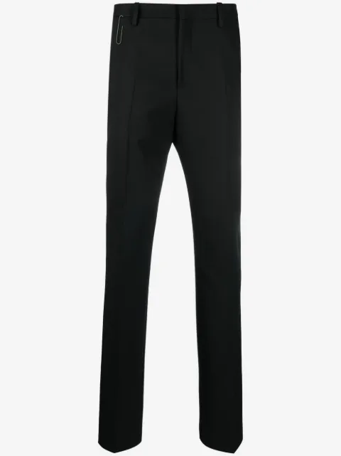Off-White Slim-Fit-Hose mit Büroklammer