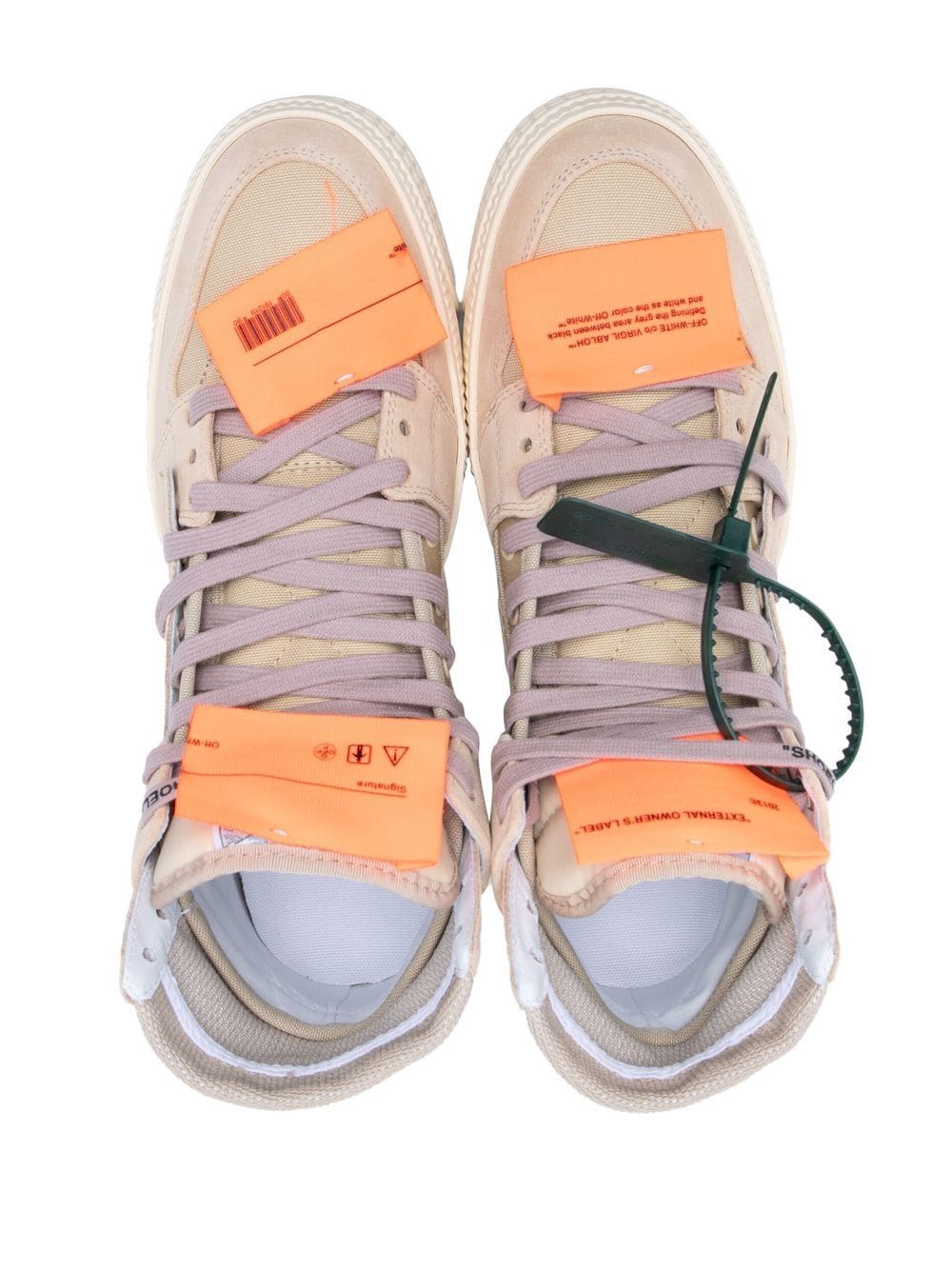Shop Off-white Off-court 3.0 High-top Sneakers In 中性色