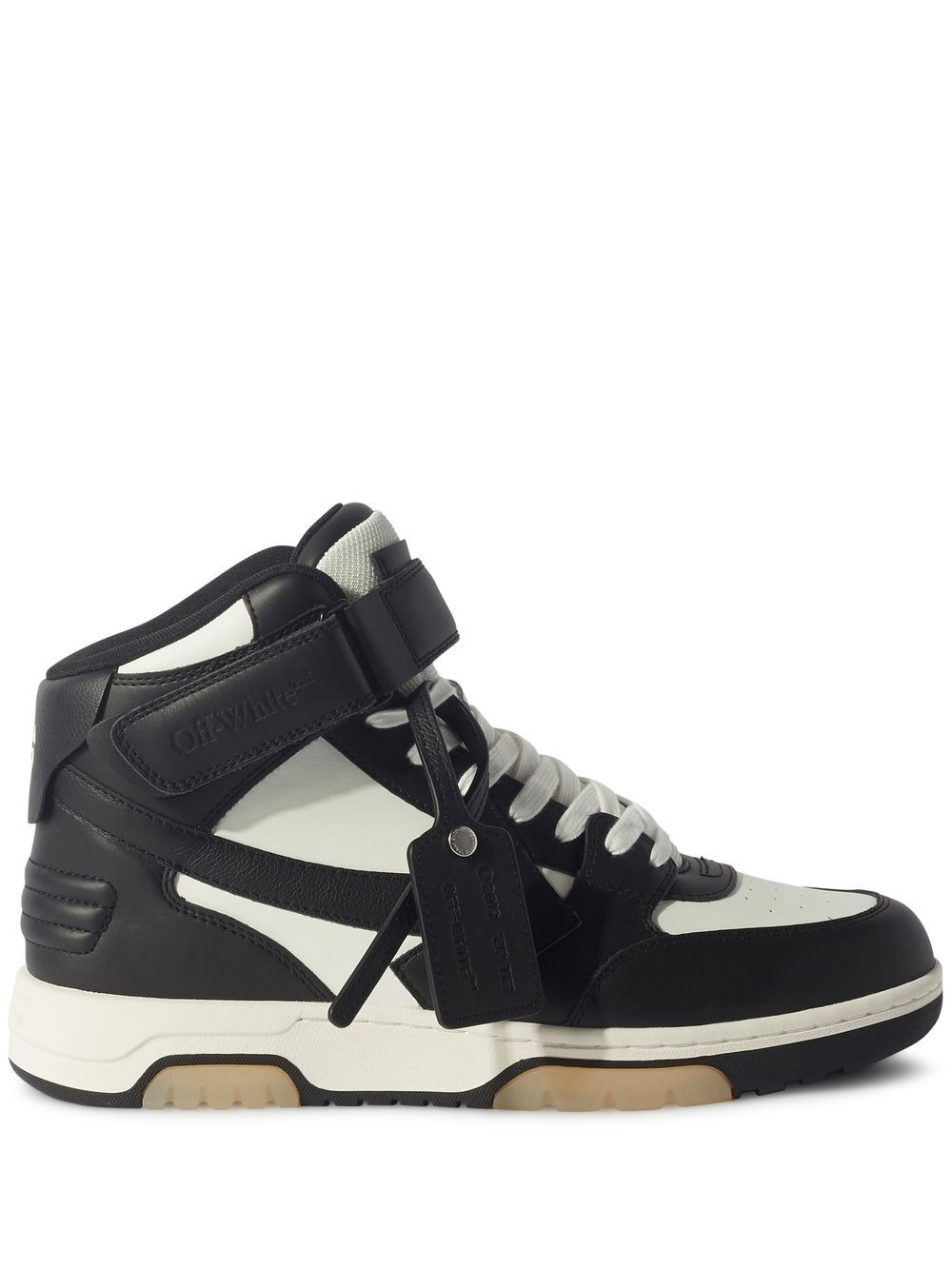 Off-white Out Of Office Mid-top Trainers In Black