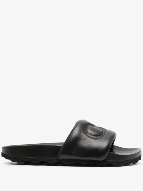 Off-White Bookish Sponge logo-embroidered slides