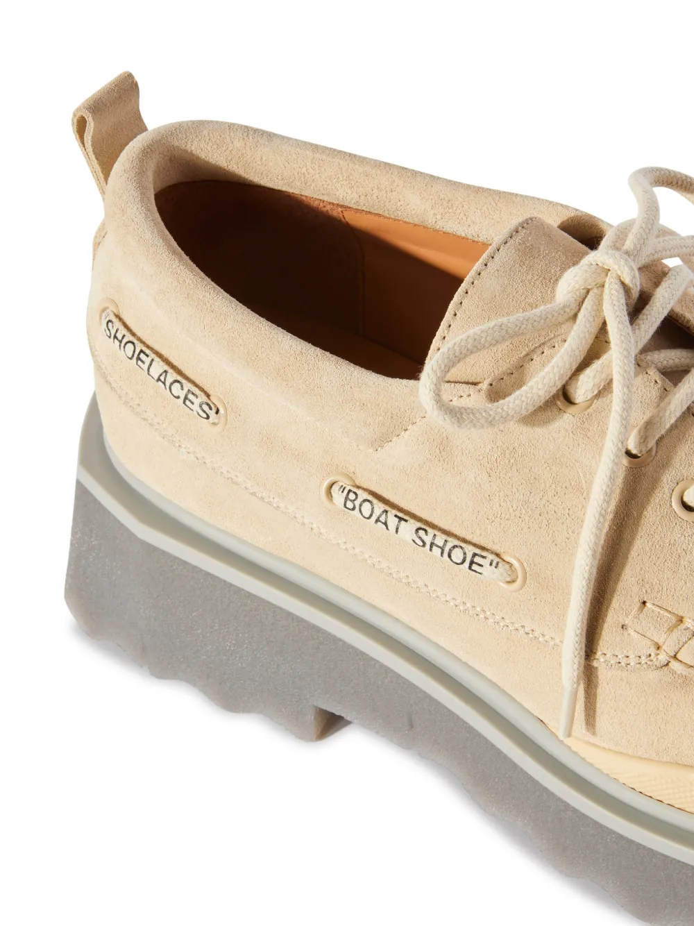Sponge Suede Boatshoe