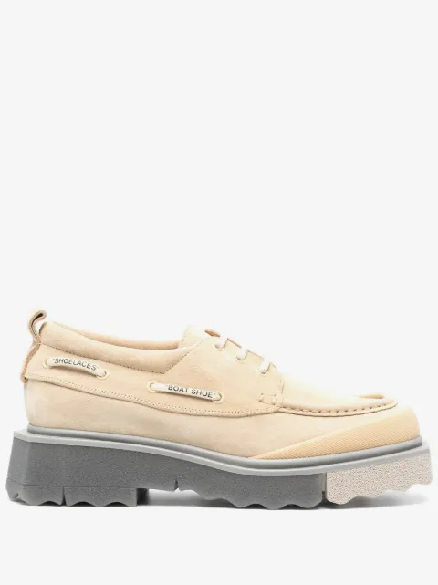 Off-White lace-up chunky loafers