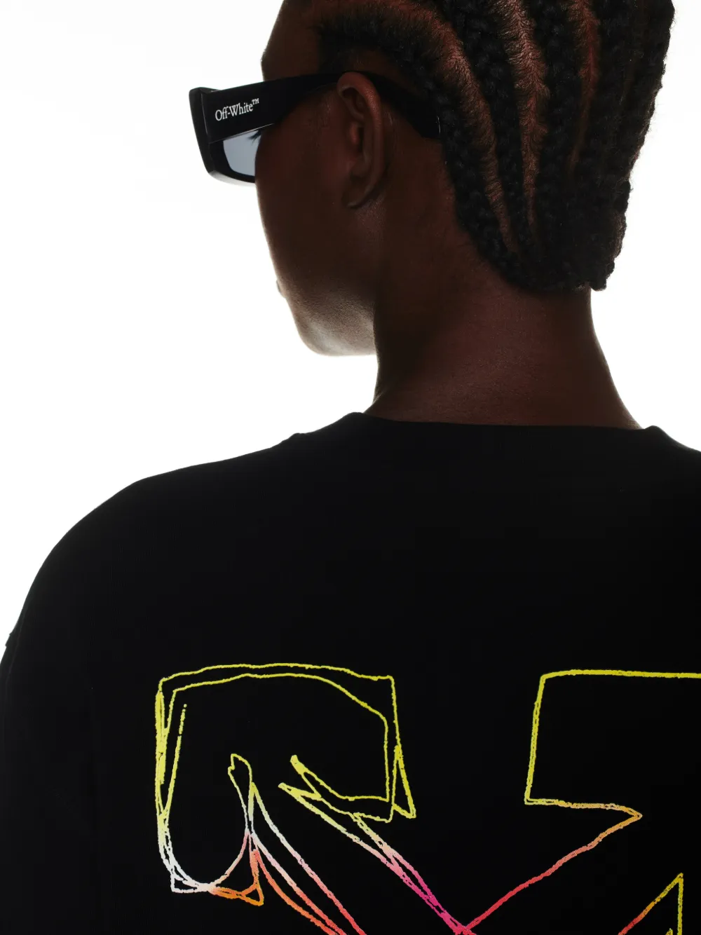 T-shirt con disegno e motivo Arrow