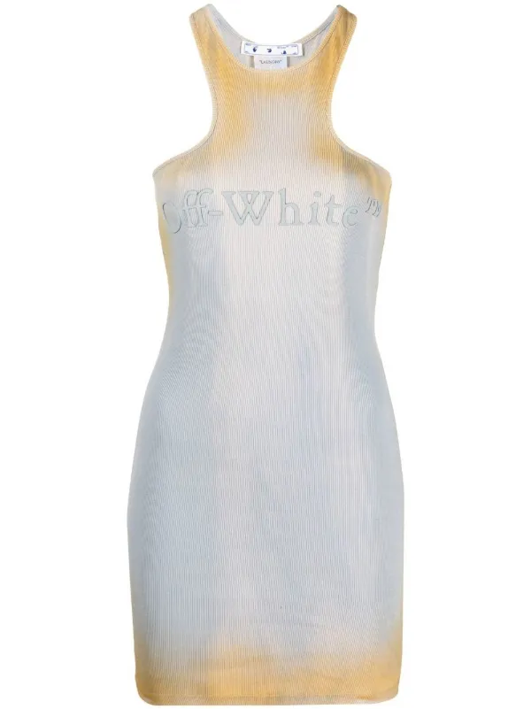 White shop distressed dress