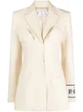 Off-White Dry Wo Ablohland fitted jacket - Neutrals