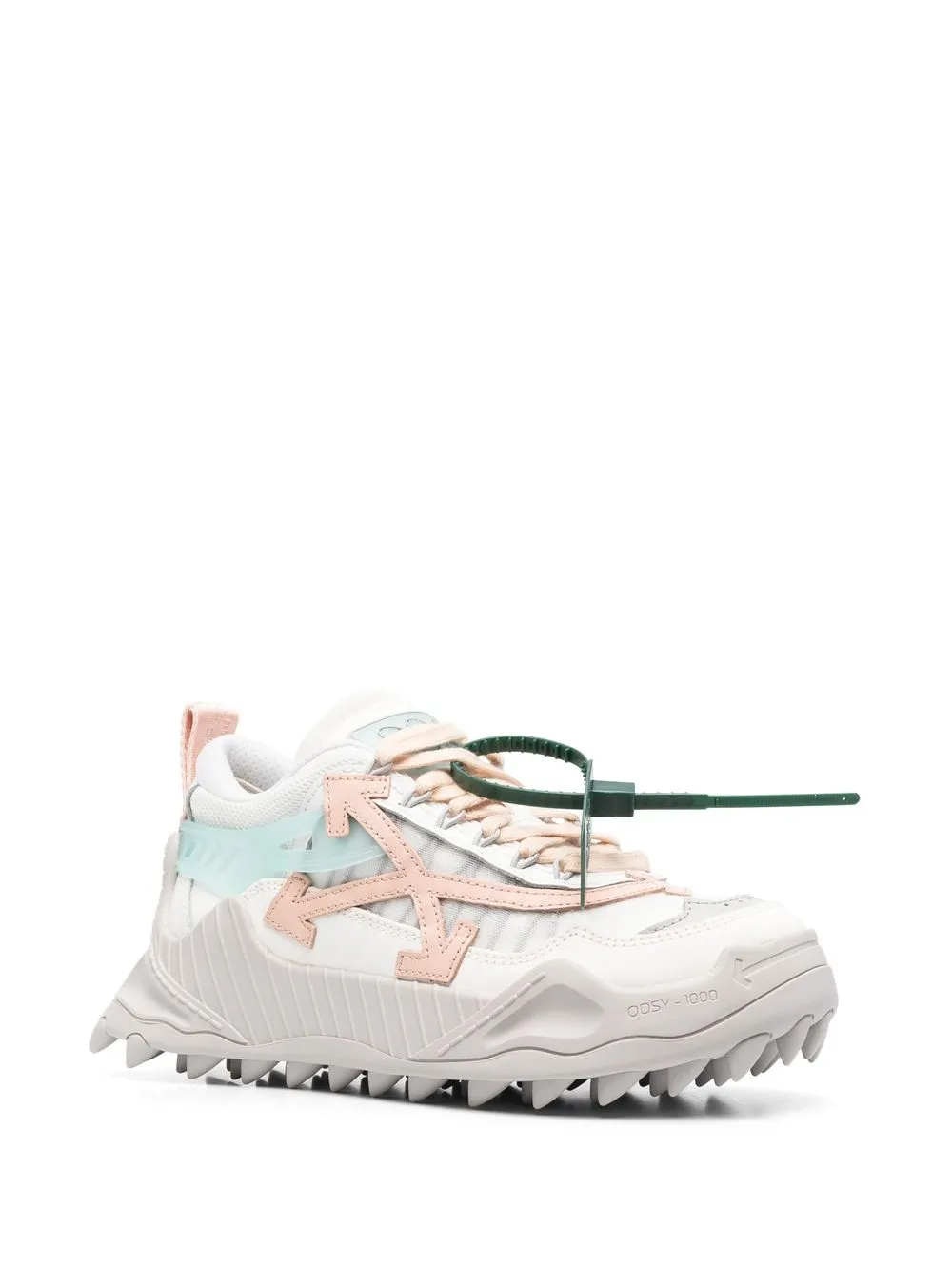 Off-White Sneakers met chunky zool - Wit