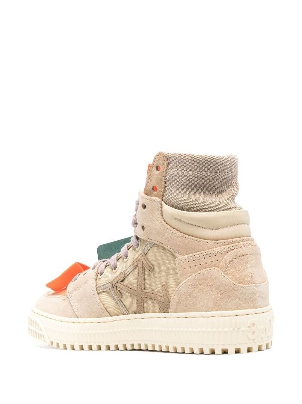 Louis Vuitton Off White on White Monogram Motifs High Top Three