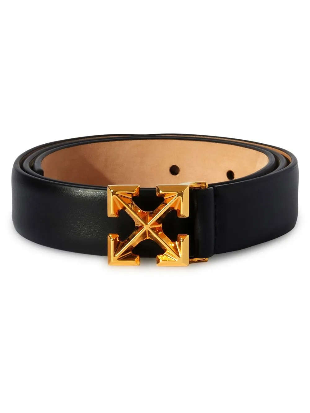 

Off-White arrows leather belt - Black