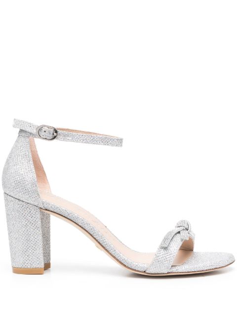 Nearlynude 80mm crystal-embellished sandals