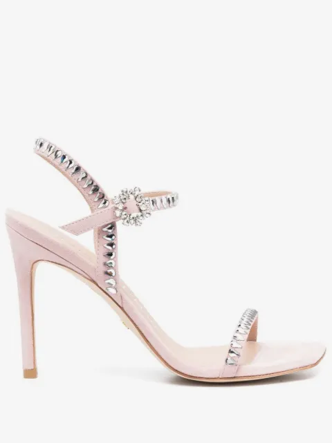 Stuart Weitzman Gemcut 100mm sandals