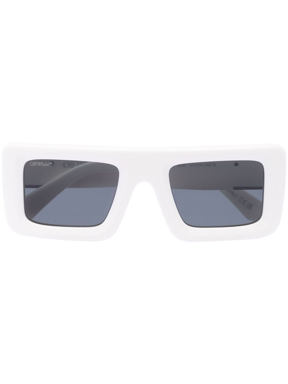 Off-white Leonardo Square-frame Sunglasses In White