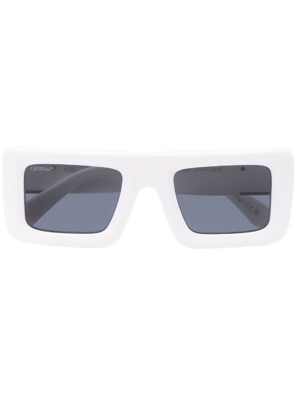 Off-White Leonardo (White) Sunglasses - White