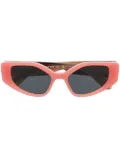 Off-White Eyewear Memphis rectangle-frame sunglasses - Orange